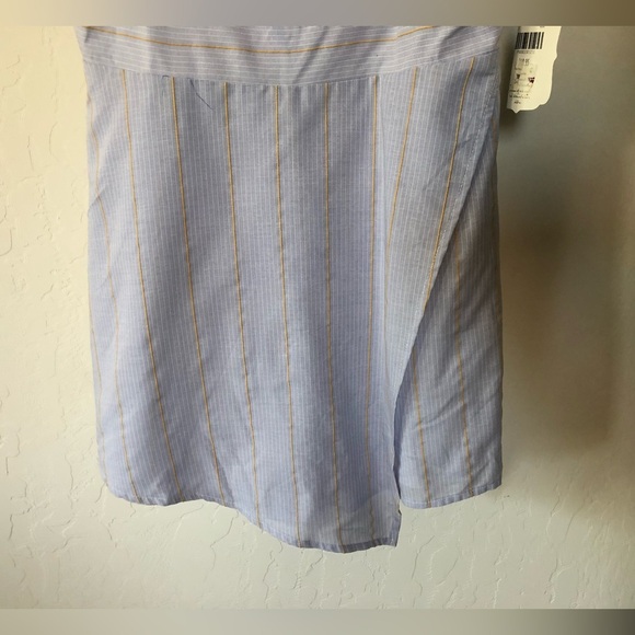 Altar’d State||Pale blue sleeveless romper, skort front•••asymmetrical skirt,NWT - Picture 6 of 16